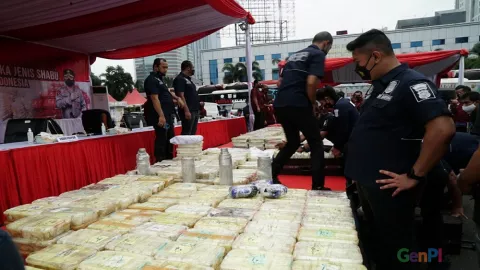 Polisi Bongkar Jaringan Narkoba Timur Tengah, Sabu 3,6 Ton Disita - GenPI.co