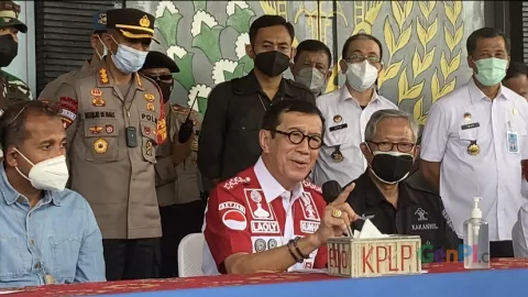 Yasonna Laoly Angkat Suara soal Kebakaran di Lapas Tangerang - GenPI.co