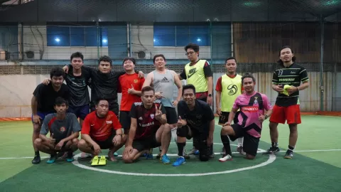 Fisik Meningkat, Tim Futsal GenPI.co Makin Dahsyat - GenPI.co
