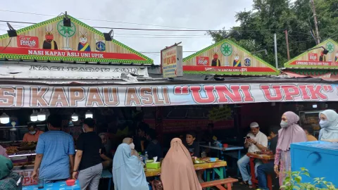 Nasi Kapau Uni Upik Senen Jakarta, Harga Murah, Rasa Lezat - GenPI.co