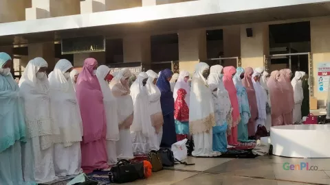 Ribuan Jemaah Salat Id di Masjid Istiqlal, Ada Wapres Maruf Amin - GenPI.co