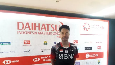 Tampil Menggila di Indonesia Masters 2022, Anthony Ginting Jujur - GenPI.co