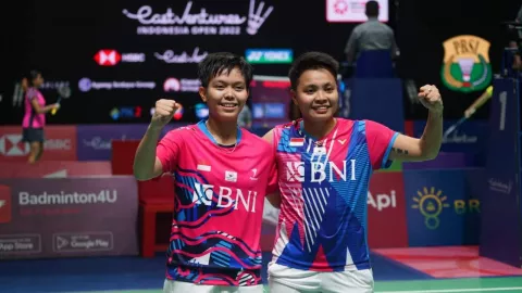 Apriyani/Fadia Terhenti di Indonesia Open, Fans: Jangan Dihujat! - GenPI.co