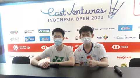 Juara Indonesia Open 2022, Wakil China Ini Sempat Ketakutan - GenPI.co