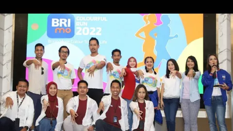 BRImo Colourful Run 2022 Pecah, 5.000 Pelari Ambil Bagian - GenPI.co