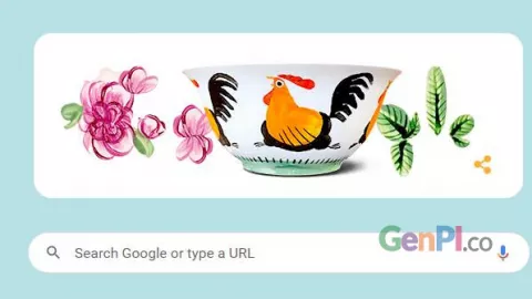 Ada Mangkuk Ayam Jago di Google Doodle, Apa Artinya? - GenPI.co