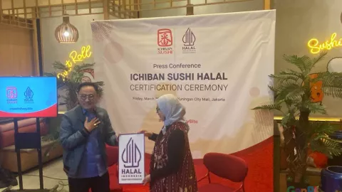 Alhamdulillah, Ichiban Sushi Kantongi Sertifikat Halal BPJPH dan MUI - GenPI.co