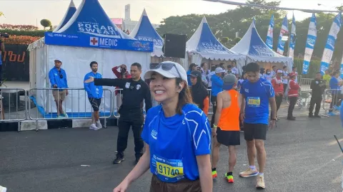 Bertabur Bintang, Raffi Ahmad Hingga Gisel Ramaikan Pocari Sweat Run 2023 - GenPI.co
