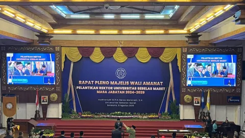 Sah! Prof Hartono Dilantik sebagai Rektor UNS Solo Masa Jabatan 2024-2029 - GenPI.co