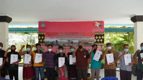 Subak Bersyukur Dapat Bantuan dari Pemprov Bali, Apa Itu? - GenPI.co BALI