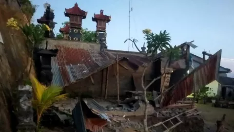 Selain Kerugian Rp1 M, BPBD Merinci Efek Gempa Karangasem Bali - GenPI.co BALI