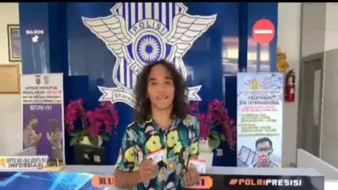 Ada Kaka Slank di Polresta Denpasar Bali, Kok Bisa? - GenPI.co BALI