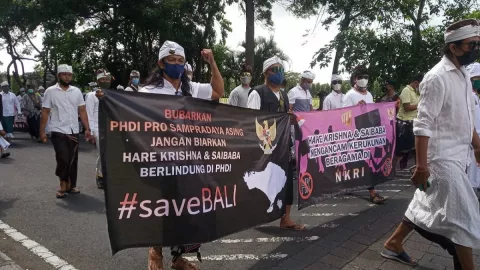 PHDI Jadi Radikal, Ini 5 Tuntutan Aliansi Hindu Nusantara Bali - GenPI.co BALI
