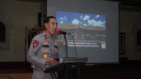 Polisi Denpasar Bali Over Acting, Brigjen Suardana Beri Teguran - GenPI.co BALI