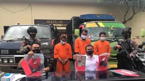 Sial 2 Kali, Pencuri Sapi Ini Ditangkap Polisi Jembrana Bali - GenPI.co BALI