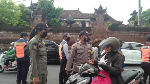 Rekor Buruk! Satpol PP Bali Ciduk 56 Pelanggar Prokes Covid-19 - GenPI.co BALI