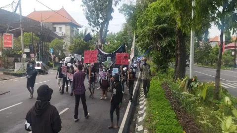 Demo Ricuh, LBH Bali Lindungi AMP dan Sebut Tak Ada Demokrasi - GenPI.co BALI