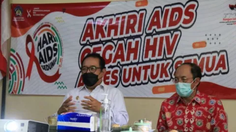 Wagub Cok Ace Ajak Masyarakat Bali Sadar Bahaya AIDS - GenPI.co BALI