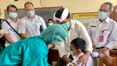 Vaksinasi Covid-19 Anak, Bupati Bangli Targetkan Ini untuk Bali - GenPI.co BALI