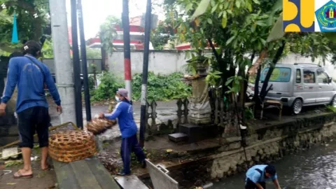 Ancaman Banjir Datang, Dinas PUPR Denpasar Bali Lakukan Ini - GenPI.co BALI