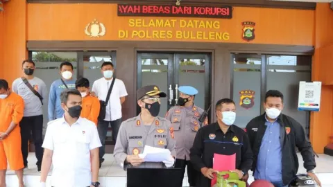 Tersangka Curanmor Kunci T Lesu Ditangkap Polisi Buleleng Bali - GenPI.co BALI