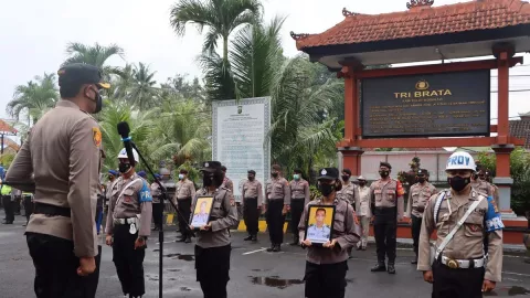 Pecat 2 Polisi Bali, Kapolres Badung Leo Dedy Ancam Begini - GenPI.co BALI