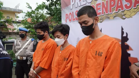 Karma Hajar Dua Sejoli di Denpasar Bali, 3 Pria Cabul Diringkus - GenPI.co BALI
