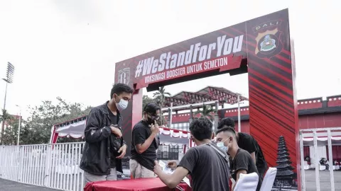 Demi Dapat Dukungan Fans, Bali United Galakkan Vaksin Booster - GenPI.co BALI