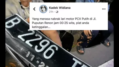 Bali Viral! Media Asing Sorot Tabrak Lari Plat Mobil Tertinggal - GenPI.co BALI