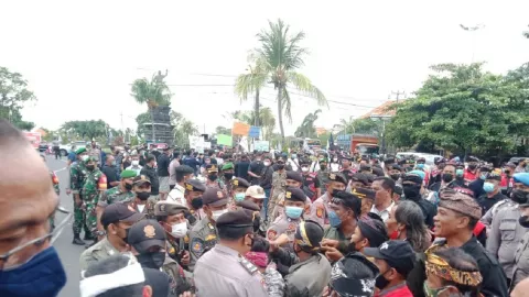 Buntut PRP Demo, Pentolan PGN Bali Berang Gegara Diadang Aparat - GenPI.co BALI