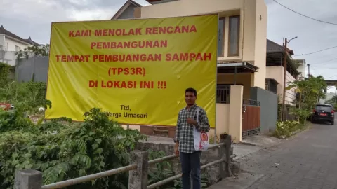 Warga Banjar Umasari Ubung Bali Tolak TPS3R, PMKRI Beraksi - GenPI.co BALI