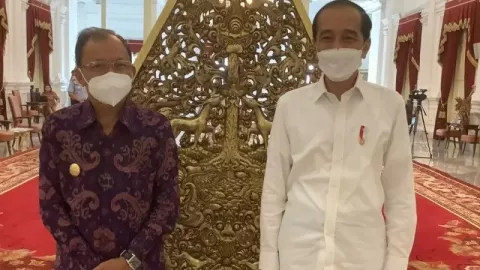 Jokowi Hadiri Groundbreaking Tol Gilimanuk-Mengwi, Aksi Koster? - GenPI.co BALI