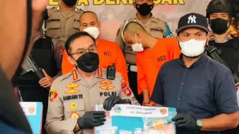 Dibayar Sebegini, 2 Pengedar Narkoba Diciduk Polisi Denpasar - GenPI.co BALI