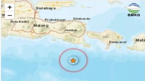 Gempa Magnitudo 3,6 Guncang Bali Hari Ini, Getaran Terasa di Jembrana - GenPI.co BALI