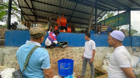 Potret Nyata Pengelolaan Sampah Terpadu di Desa BRILiaN Jatihurip Tasikmalaya - GenPI.co BALI