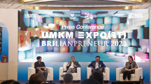 UMKM EXPO(RT) BRILIANPRENEUR 2023, Jadi Sumber Inspirasi & Pendorong Pertumbuhan UMKM - GenPI.co BALI