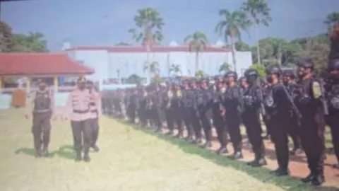 Amankan Pilkades Serentak, 182 Personel Brimob Diterjunkan - GenPI.co BANTEN