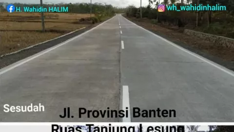 Gubernur Banten Tunjukkan Foto Jalan di Pandeglang, Beda Jauh - GenPI.co BANTEN