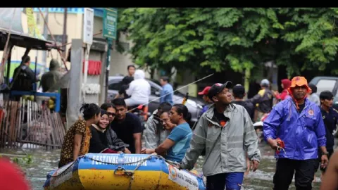 Titik Banjir di Kabupaten Tangerang Bertambah, Ini Penyebabnya - GenPI.co BANTEN