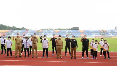 Walkot Lepas Tim FU15FA Berlaga di Samarinda dan Purbalingga Cup - GenPI.co BANTEN