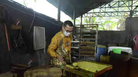 Kembali Produksi, Wawalkot Tangsel Kunjungi Produsen Tahu - GenPI.co BANTEN