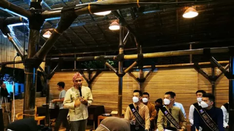 Peserta Kang Nong Serang Dikarantina di Desa Wisata Cikolelet - GenPI.co BANTEN