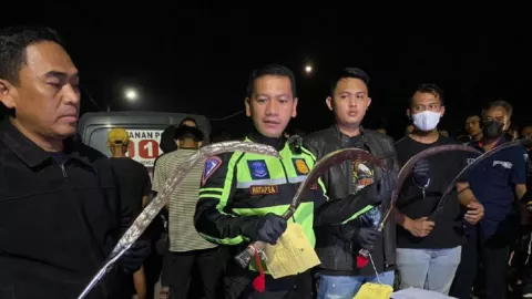 Polisi Tangkap 3 Pelaku Tawuran Perkara Bola, Dituntut 10 Tahun - GenPI.co BANTEN