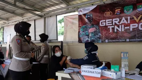 Polresta Tangerang Siapkan Sentra Vaksin Booster di Posko Lebaran - GenPI.co BANTEN