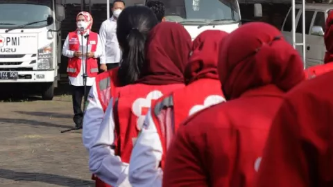 PMI Provinsi Banten Terjunkan Relawan Siaga Lebaran 2022 - GenPI.co BANTEN