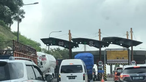 Arus Balik di Tol Merak-Tangerang Terpantau Lengang - GenPI.co BANTEN