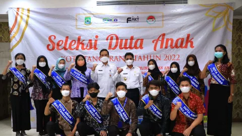 13 Duta Anak Terpilih, Begini Pesan Wawalkot Tangerang - GenPI.co BANTEN