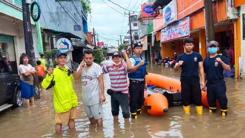 Dilanda Hujan Lebat, 4 Kecamatan di Kabupaten Tangerang Kebanjiran - GenPI.co BANTEN
