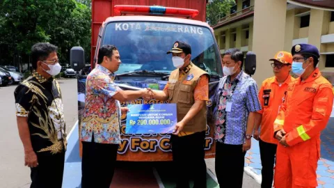 Tim BPBD Kota Tangerang dan Duit Rp 200 Juta Dikirim ke Cianjur - GenPI.co BANTEN