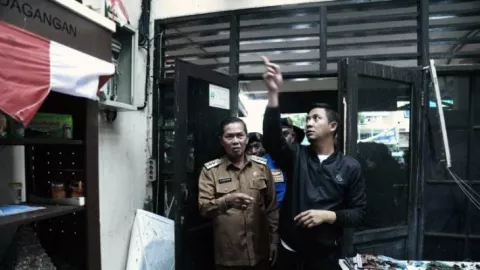 Hangus Terbakar, Gedung Diskoperindag Kota Serang Akan Dibongkar - GenPI.co BANTEN